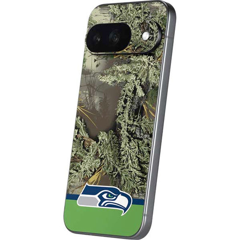 NFL Realtree Camo Seattle Seahawks Google Pixel 9 Skin
